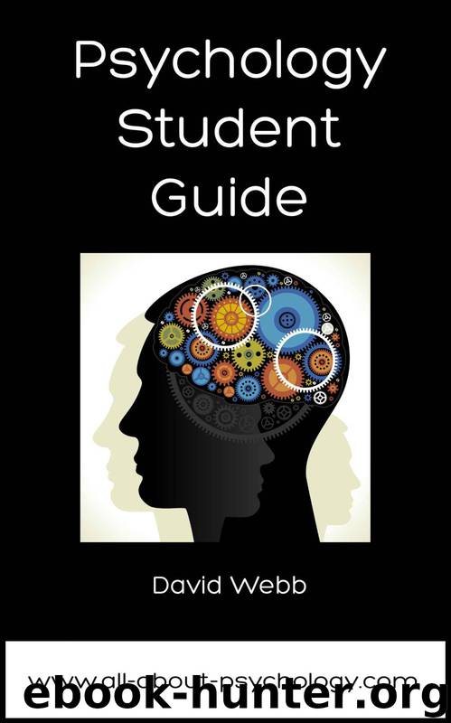 Psychology Student Guide by Webb David