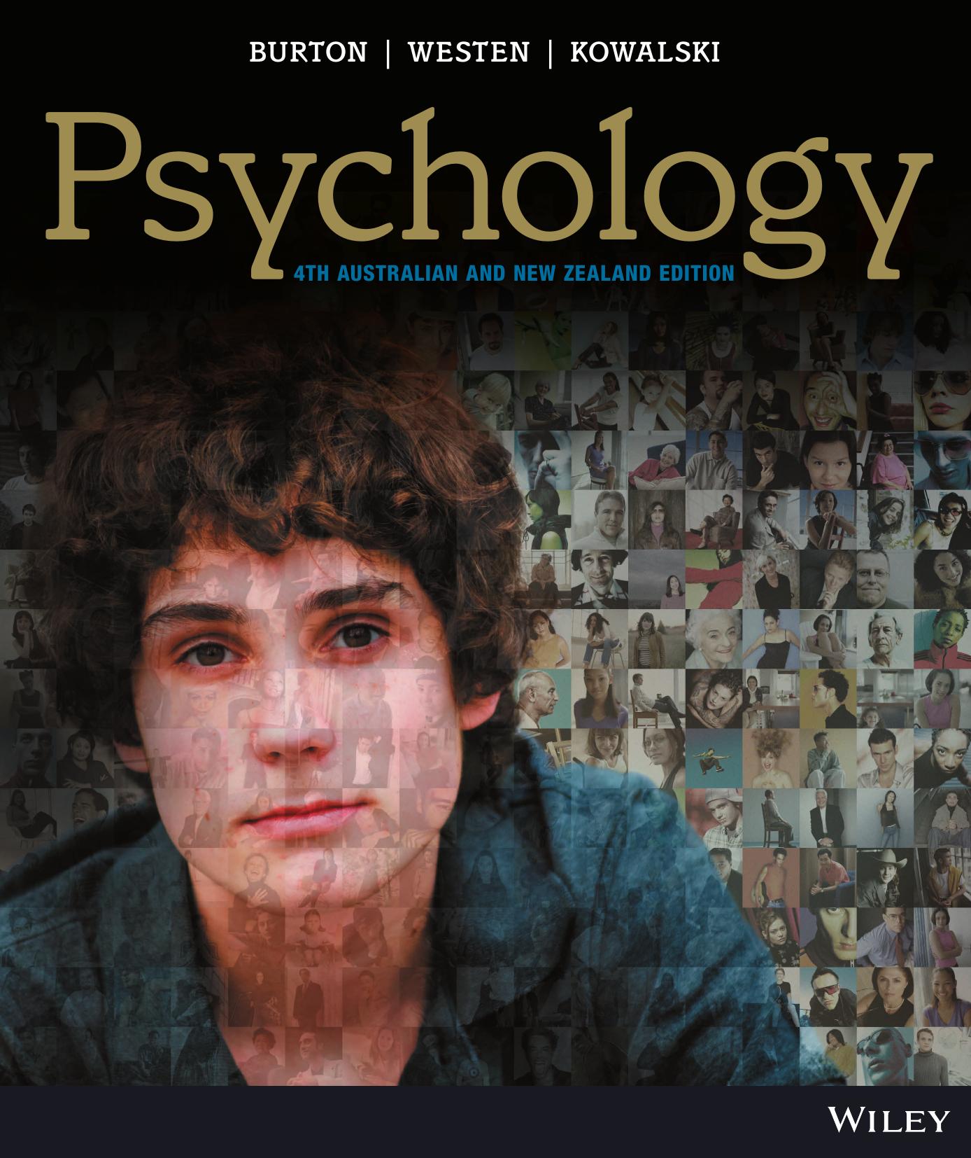 Psychology by Lorelle Burton Drew Westen Robin Kowalski