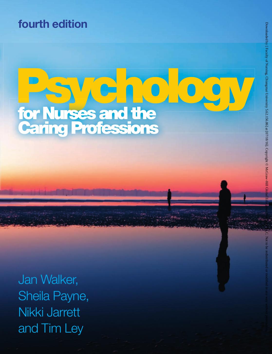 Psychology for nurses and the caring professions by Walker Jan