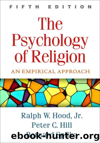 Psychology of Religion : An Empirical Approach (9781462536023) by unknow
