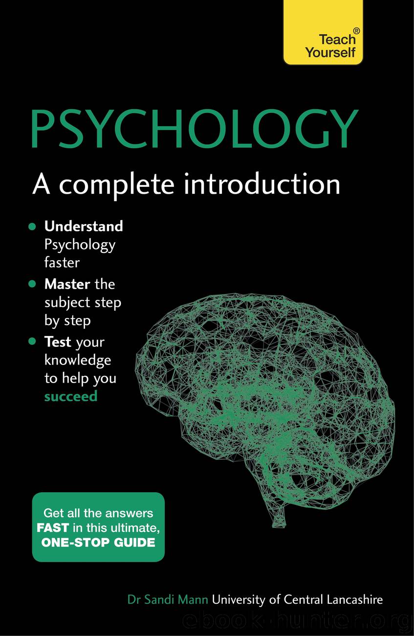 Psychology: A Complete Introduction: Teach Yourself by Author