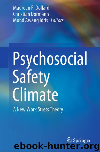 Psychosocial Safety Climate by Maureen F. Dollard & Christian Dormann & Mohd Awang Idris