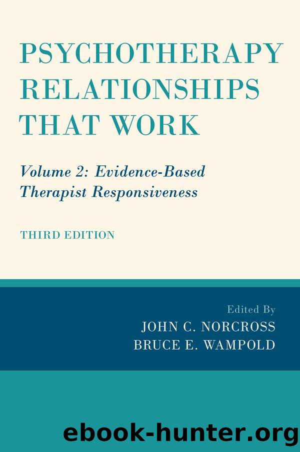 Psychotherapy Relationships that Work by John C. Norcross