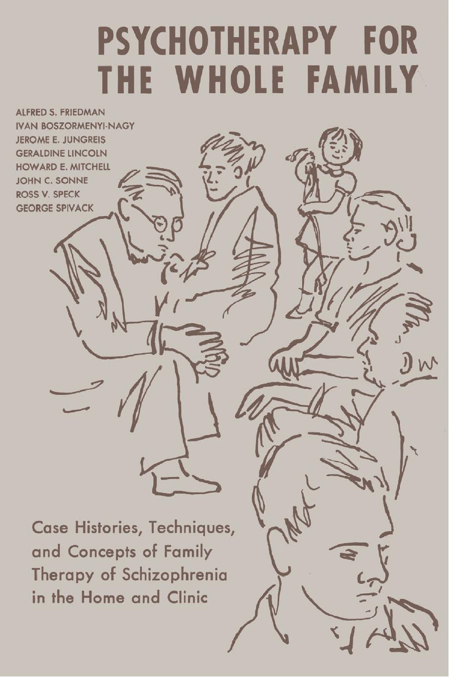 Psychotherapy for the Whole Family by unknow