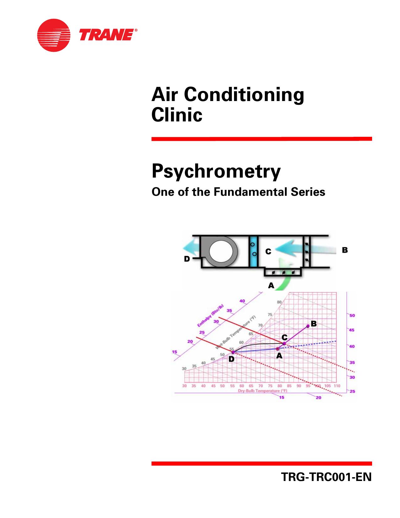 Psychrometry by Trane