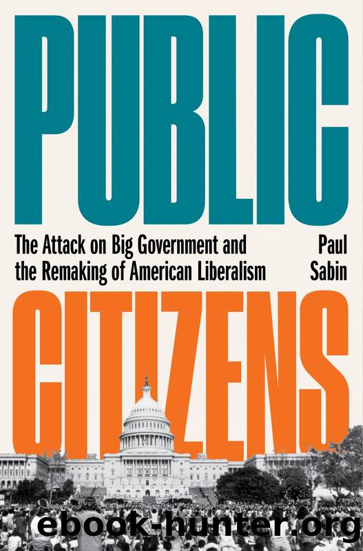 Public Citizens: The Attack on Big Government and the Remaking of American Liberalism by Paul Sabin