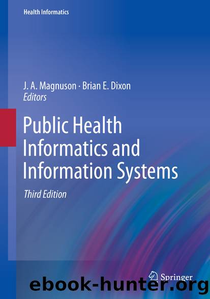 Public Health Informatics and Information Systems by Unknown