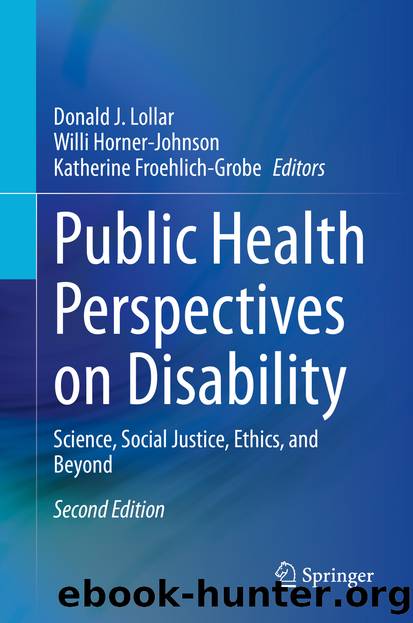 Public Health Perspectives on Disability by Unknown