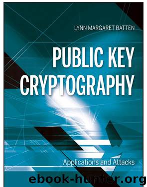 Public Key Cryptography by Batten Lynn Margaret