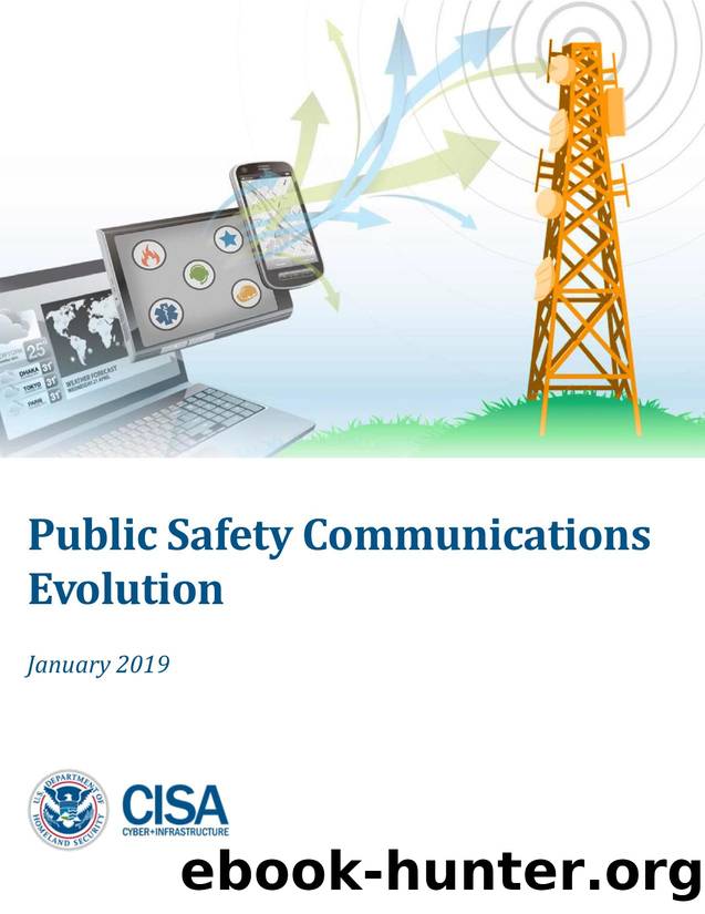 Public Safety Communications Evolution Brochure (2019) by SAFECOM
