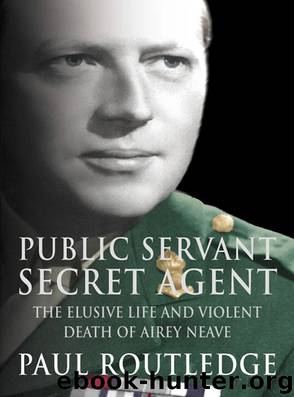 Public Servant, Secret Agent by Paul Routledge