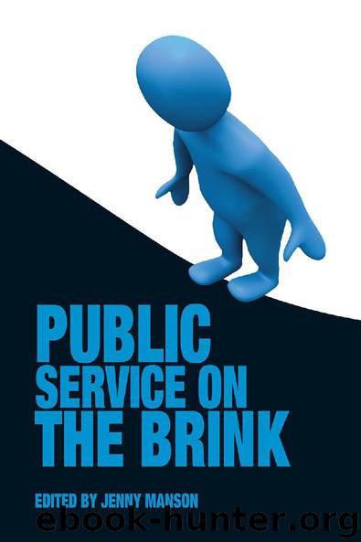 Public Service on the Brink by Jenny Manson