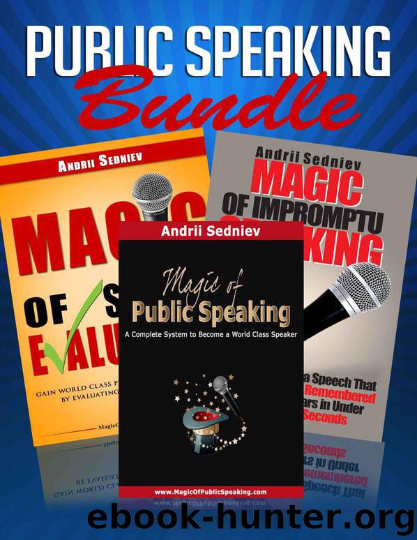 Public Speaking Bundle by Andrii Sedniev