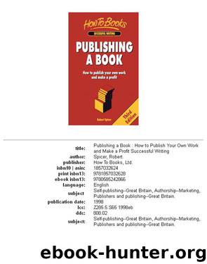 Publishing a Book by test