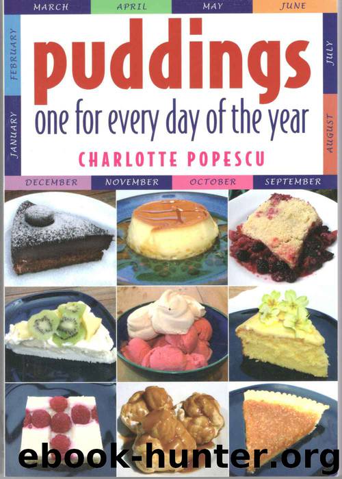 Puddings : One for Every Day of the Year by Charlotte Popescu