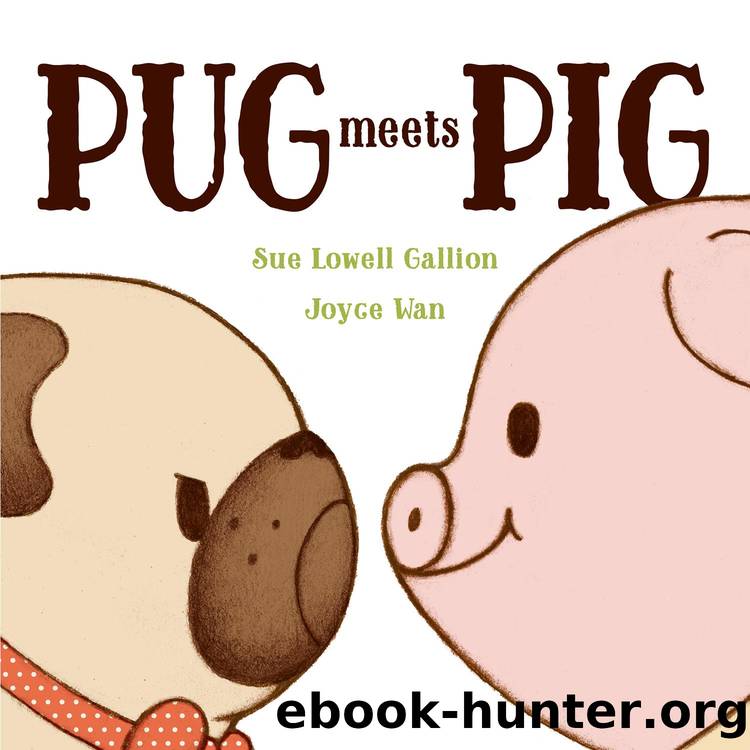 Pug Meets Pig by Gallion Sue Lowell