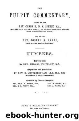 Pulpit 04 Numbers by H. D. M. Spence & Joseph S. Exell