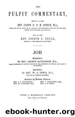 Pulpit 18 Job by H. D. M. Spence & Joseph S. Exell