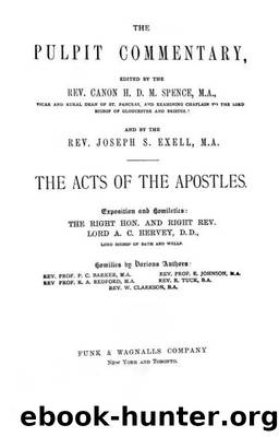 Pulpit 44 Acts by H. D. M. Spence & Joseph S. Exell