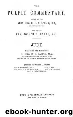 Pulpit 65 Jude by H. D. M. Spence & Joseph S. Exell