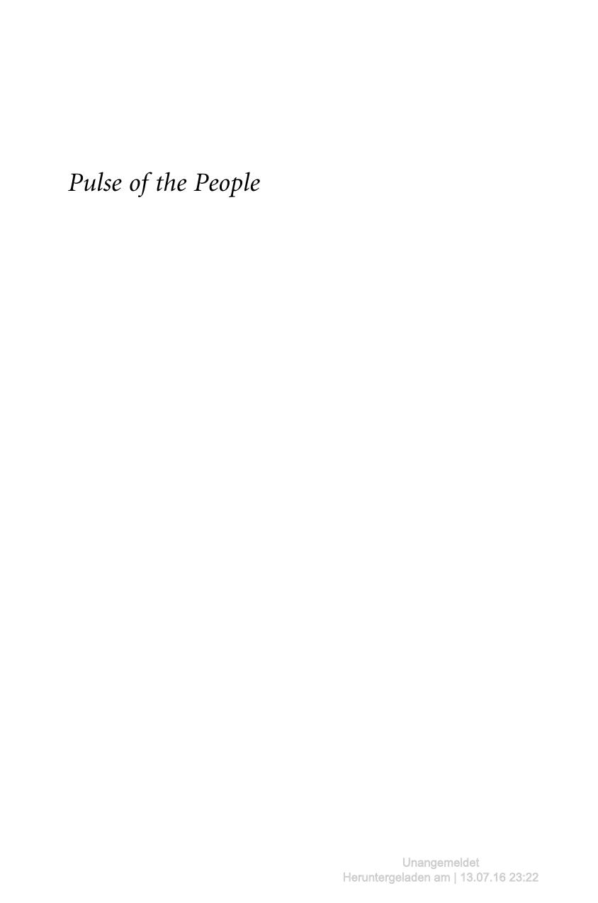 Pulse of the people : political rap music and black politics by Bonnette Lakeyta Monique