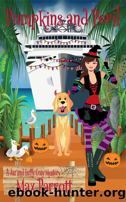 Pumpkins and Peril: Psychic Sleuths and Talking Dogs (A Jaz and Luffy Cozy Mystery Book 5) by Max Parrott