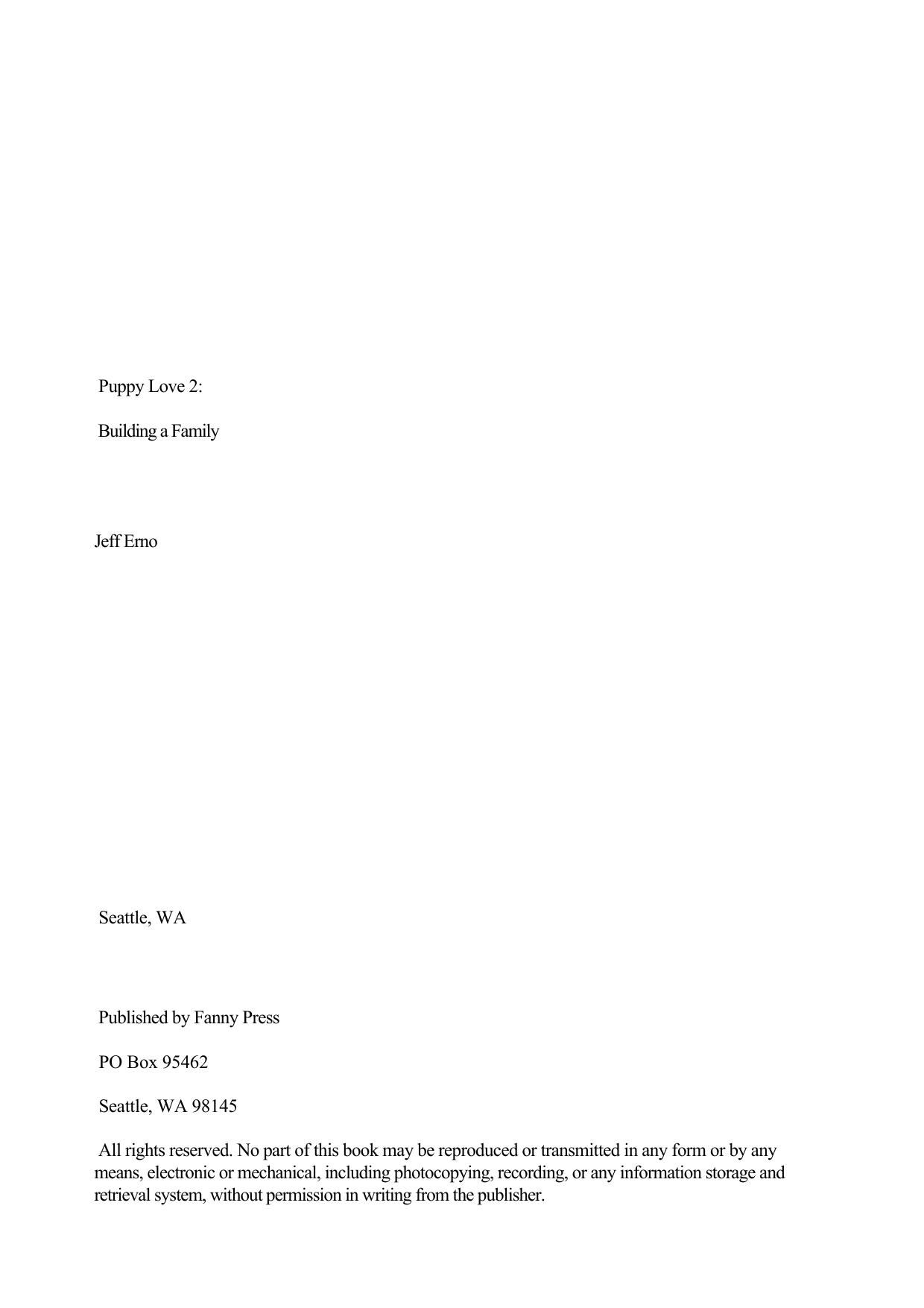 Puppy Love 2 by Building A Family