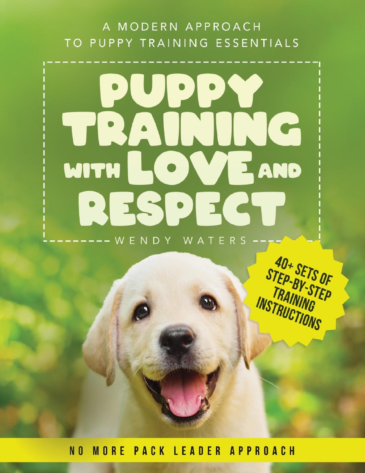 Puppy Training with Love and Respect: A Modern Approach to Puppy Training Essentials by Waters Wendy