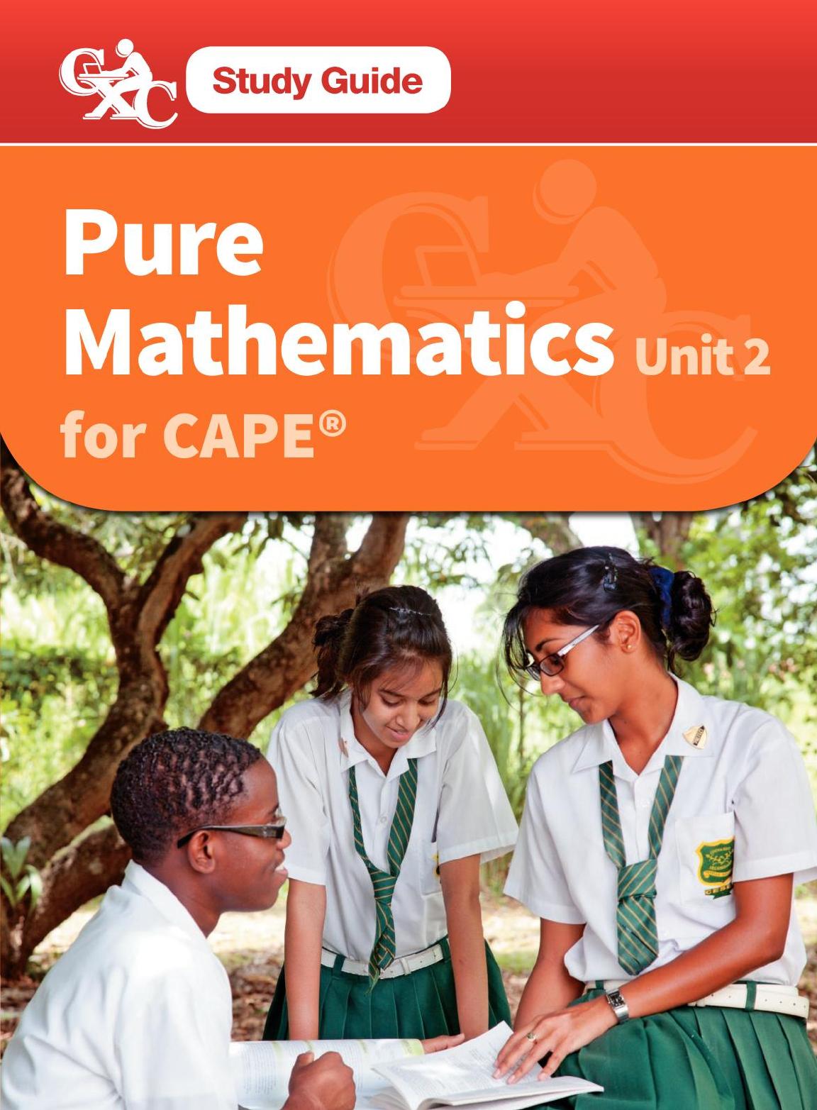 Pure Mathematics Unit 2 Study Guide by Unknown