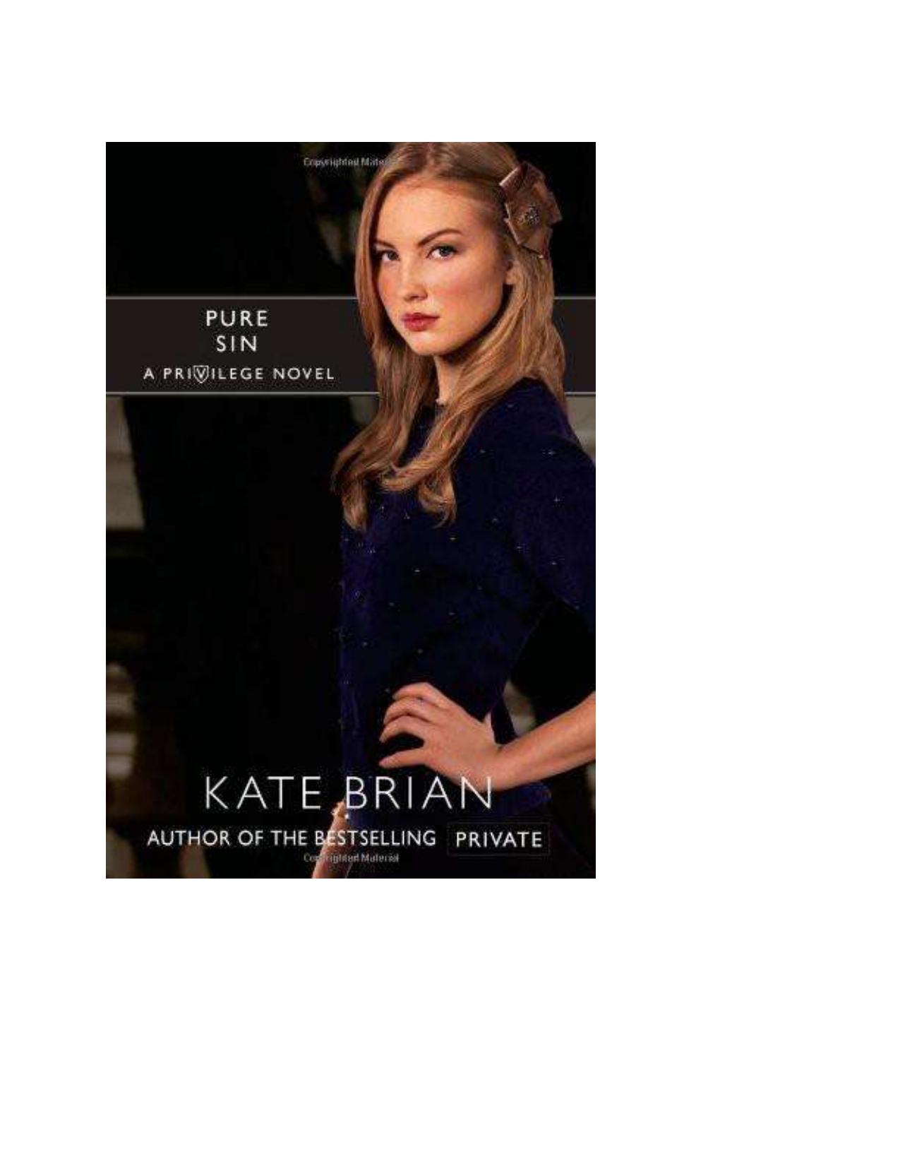 Pure Sin by Kate Brian