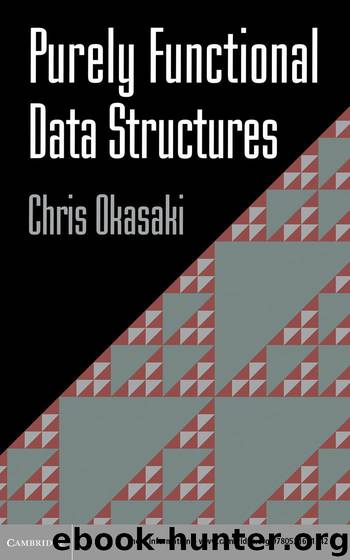 Purely Functional Data Structures by Okasaki Chris