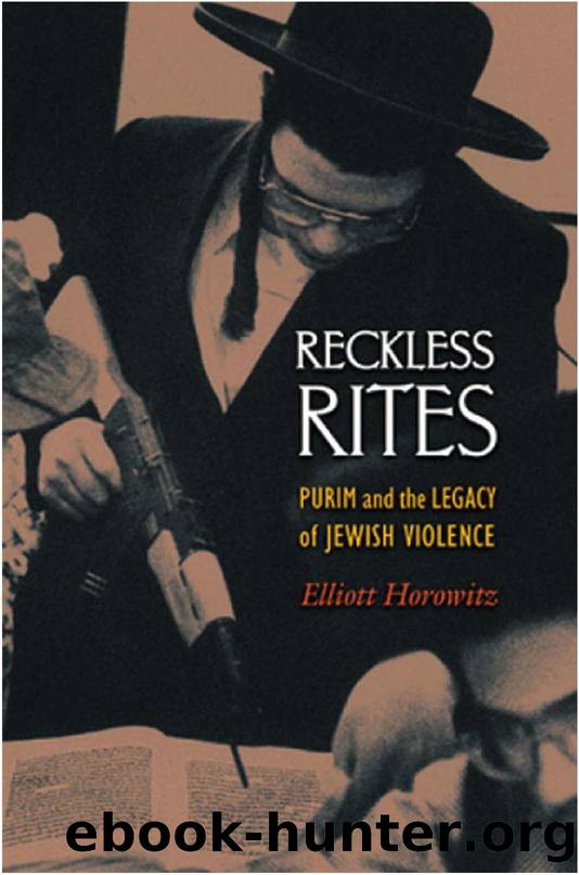 Purim and the Legacy of Jewish Violence by Unknown