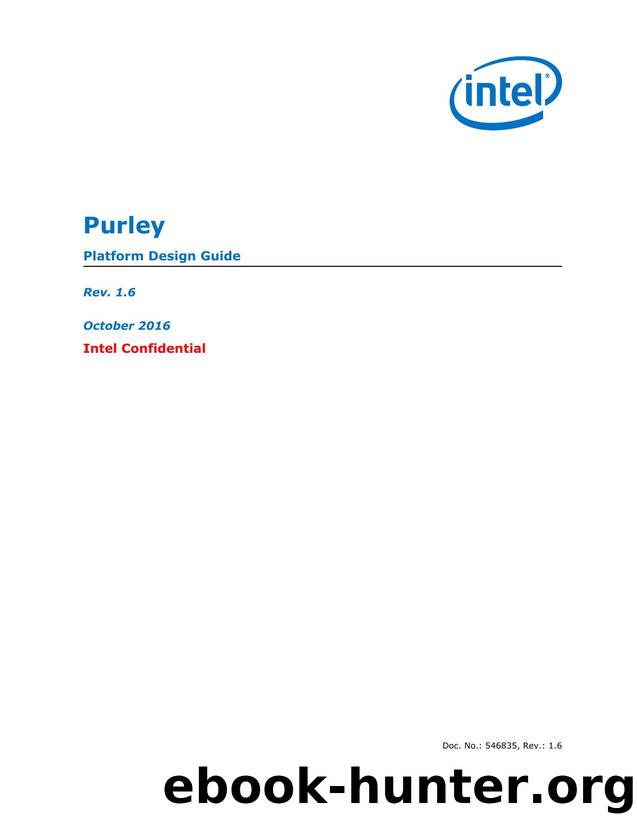 Purley â Platform Design Guide by Intel Corporation
