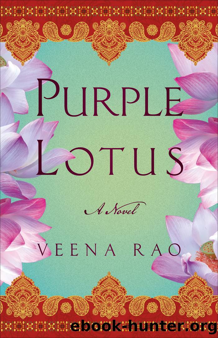 Purple Lotus by Veena Rao