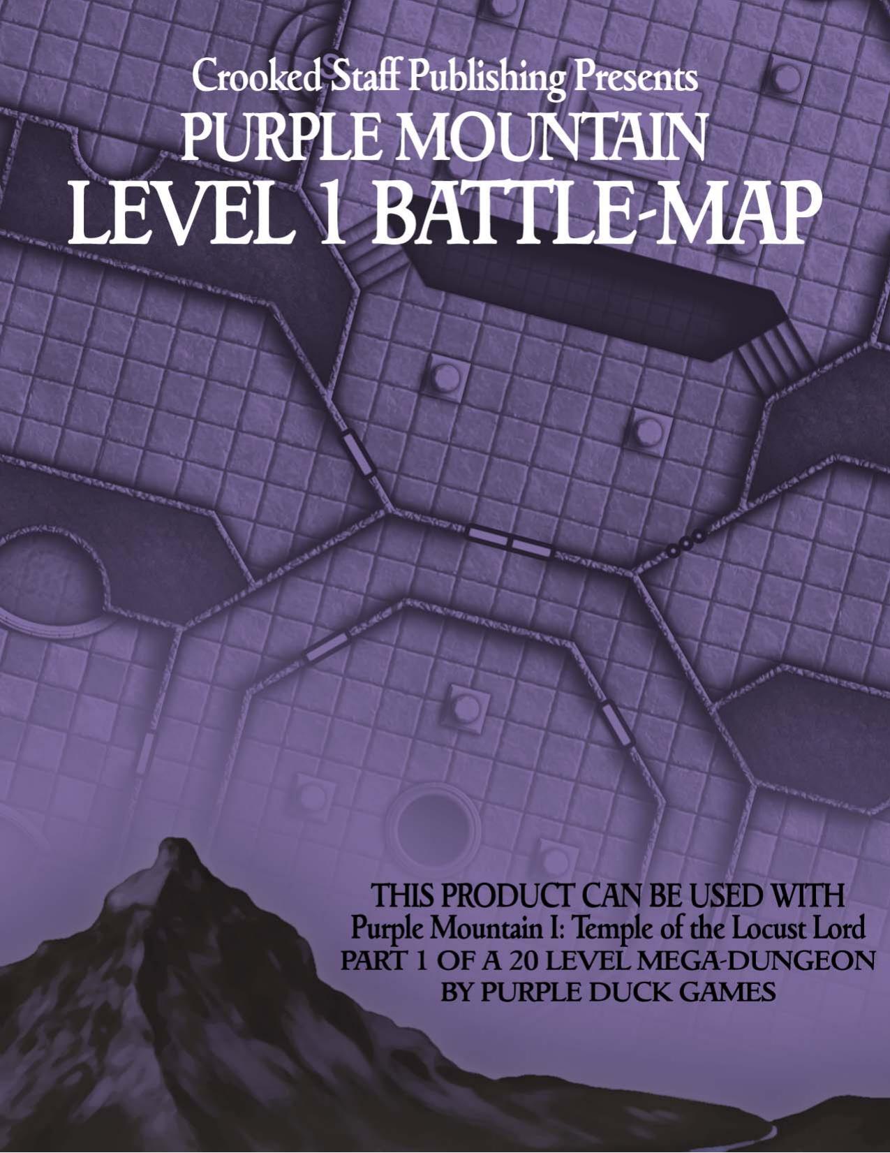 Purple Mountain Battle Map by Level 1