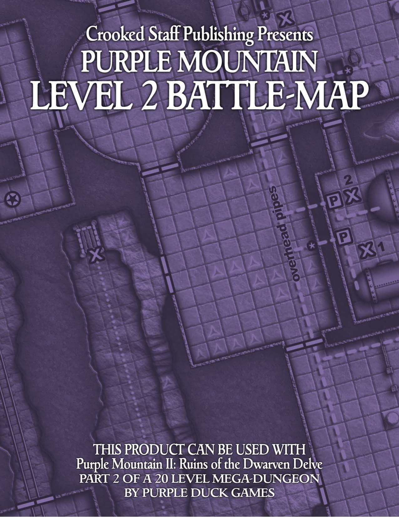 Purple Mountain Battle Map by Level 2