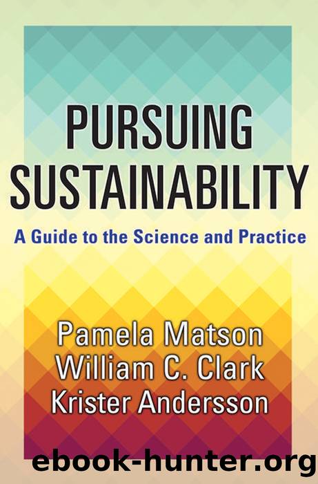 Pursuing Sustainability: A Guide to the Science and Practice by unknow