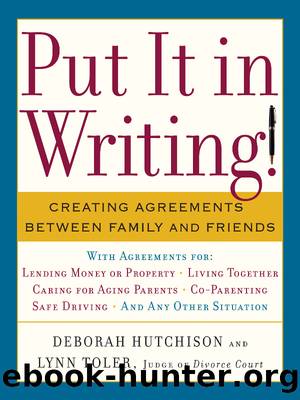 Put It in Writing! by Deborah Hutchison