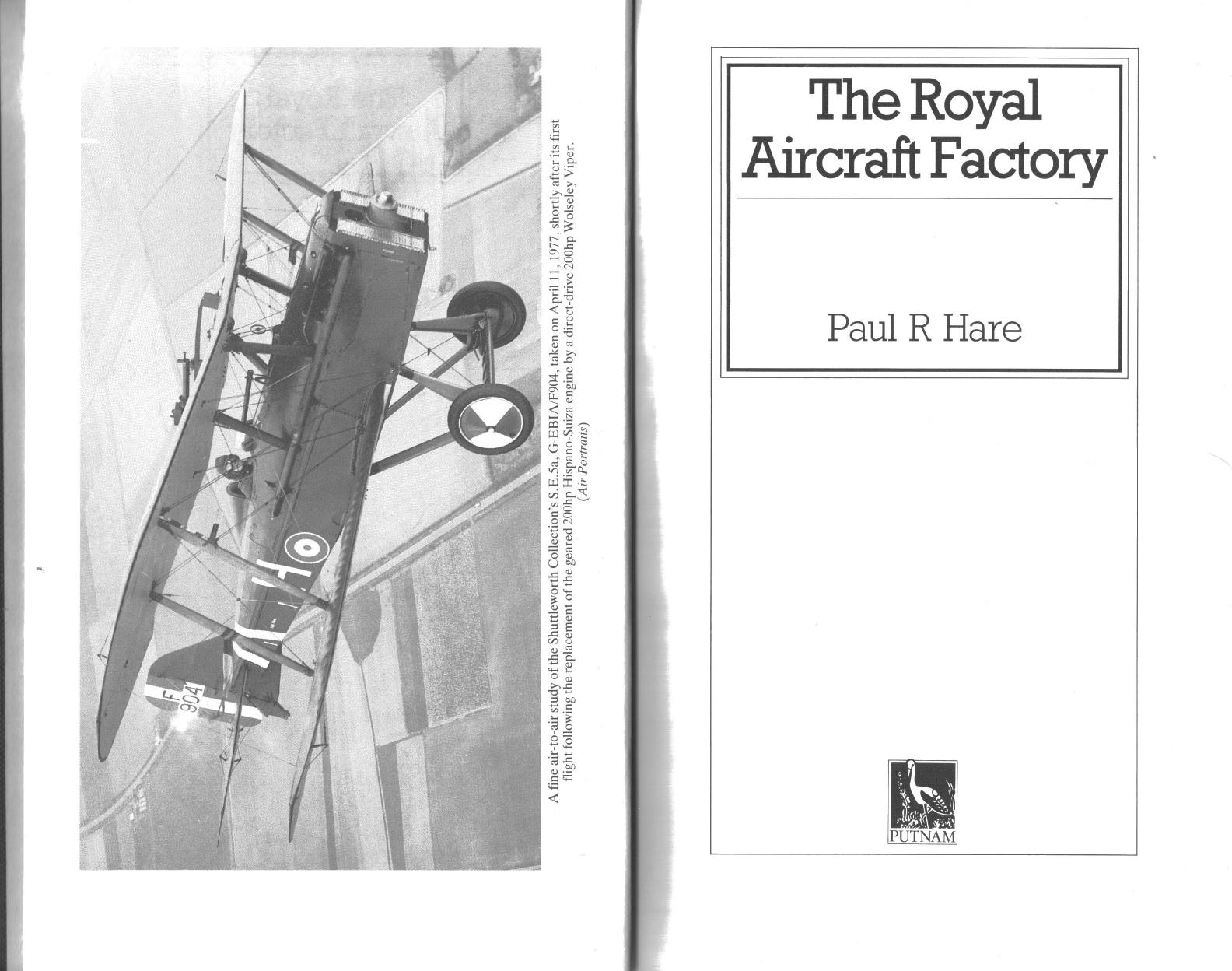Putnam by The Royal Aircraft Factory