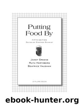 Putting Food By by Ruth Hertzberg