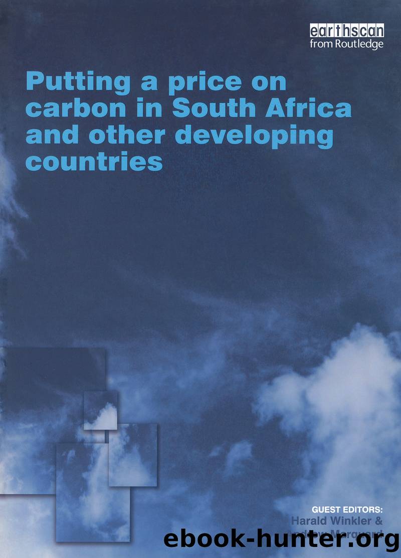 Putting a Price on Carbon in South Africa and Other Developing Countries by Winkler Harald;Marquard Andrew;