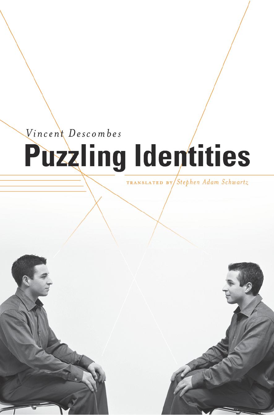 Puzzling Identities by Vincent Descombes Stephen Adam Schwartz