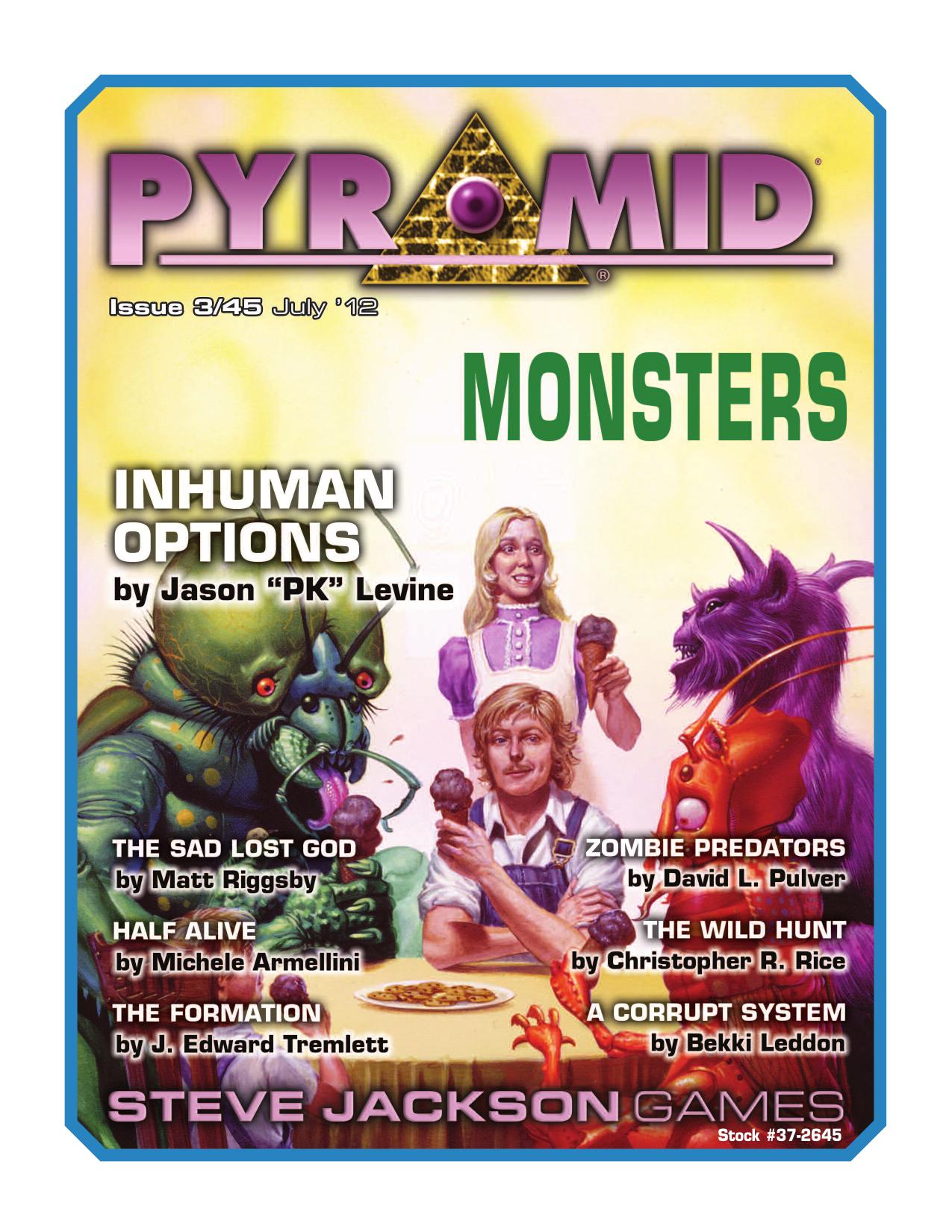 Pyramid #345: Monsters by Steve Jackson Games