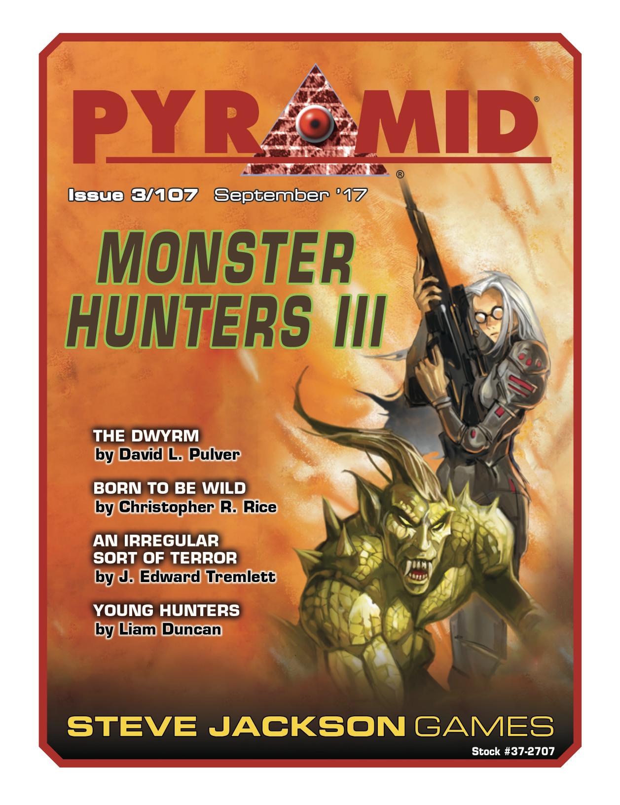 Pyramid. Monster Hunters III by Steve Jackson