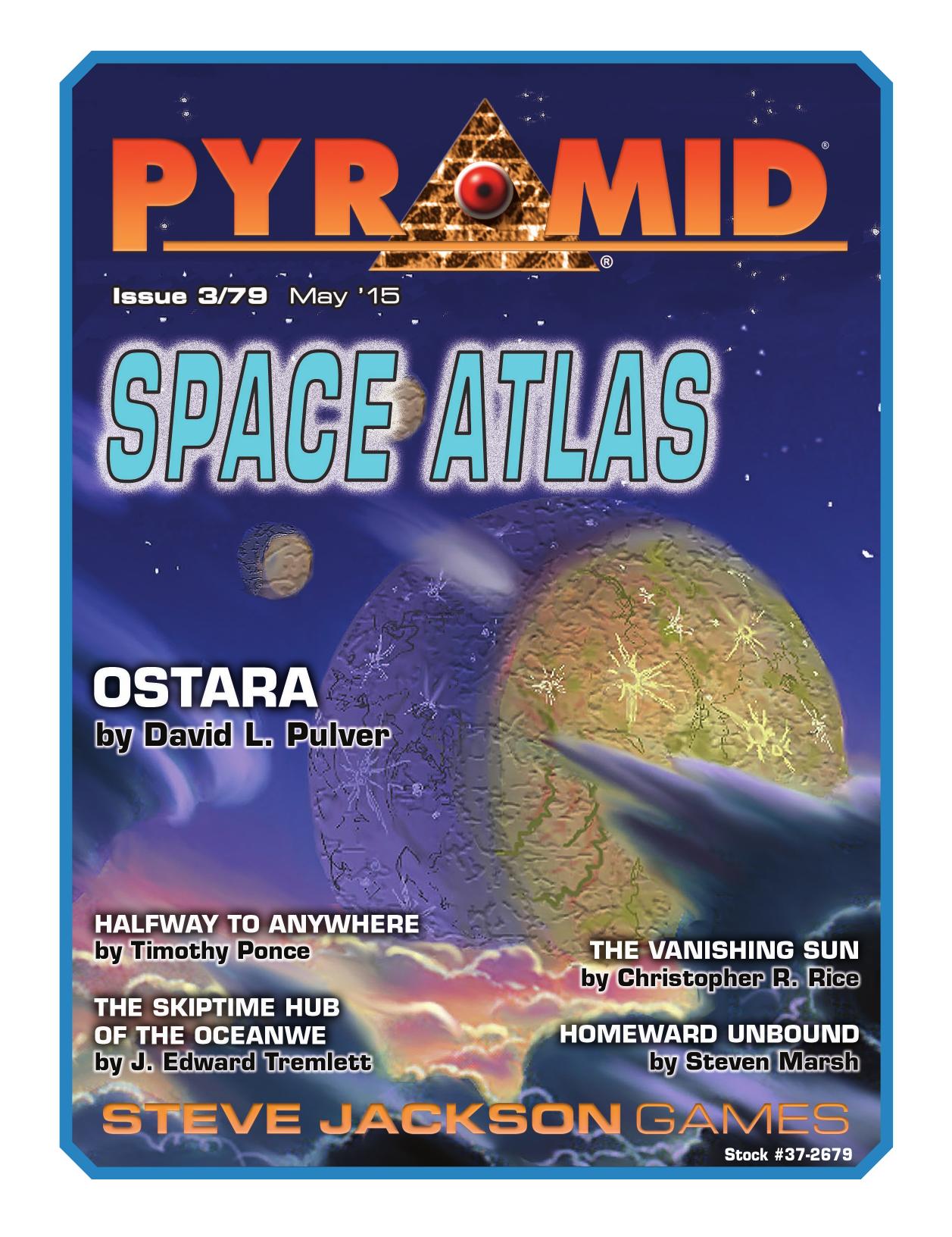 Pyramid. Space Atlas by Steve Jackson