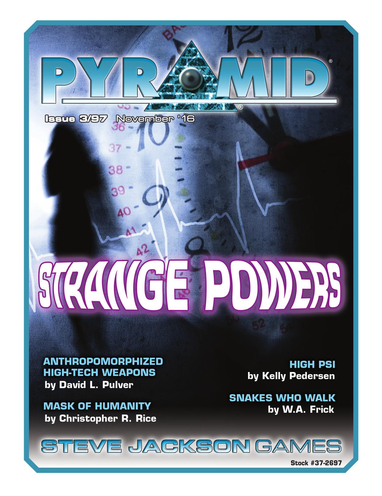 Pyramid. Strange Powers by Steve Jackson