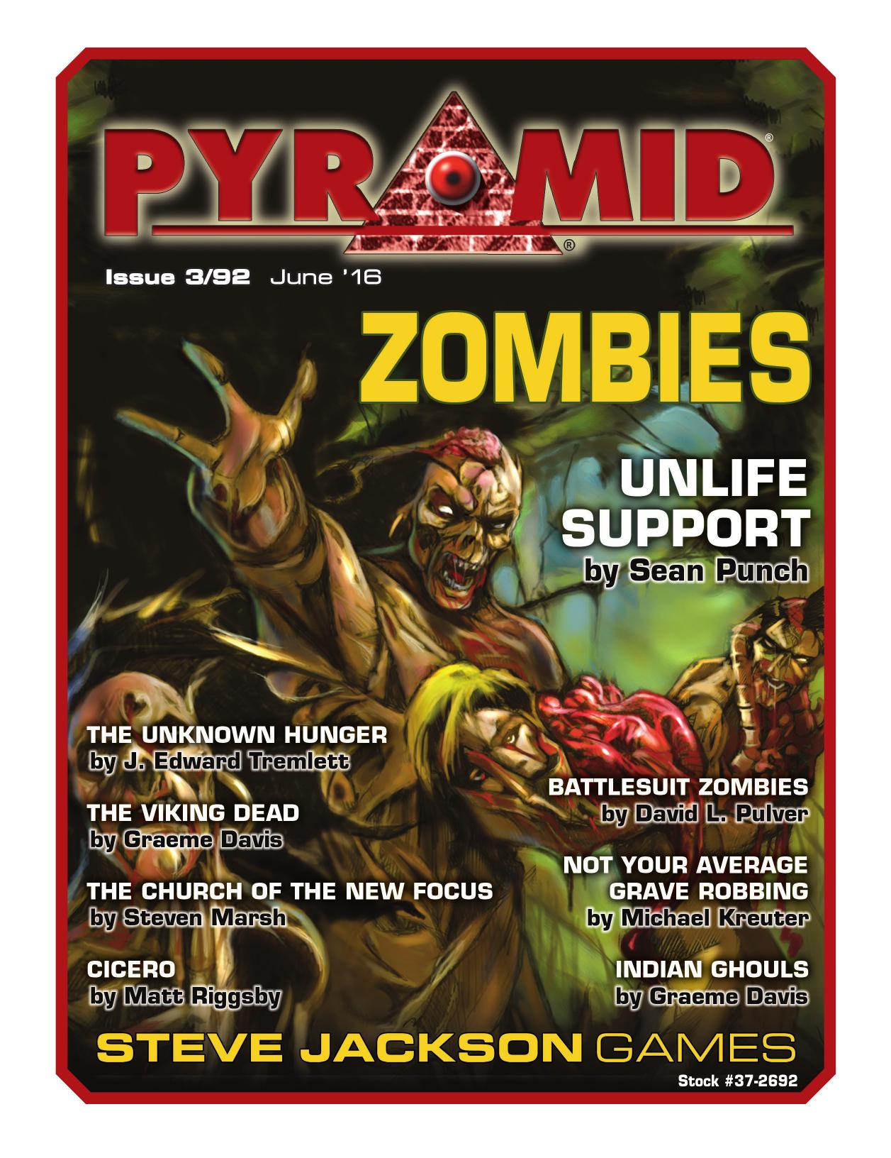 Pyramid. Zombies by Steve Jackson