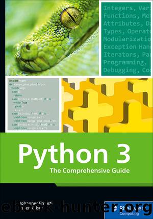 Python 3 by Johannes Ernesti;Peter Kaiser;