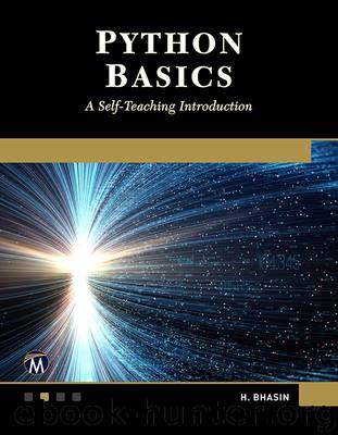 Python Basics by H. Bhasin