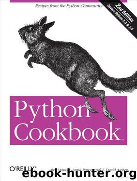 Python Cookbook by unknow